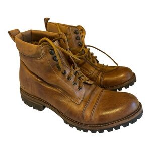 Men's Brown Bed Stu Leather Boots 11.5